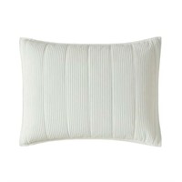 1PC 20x36in Mainstays White Corduroy Pillow Sham