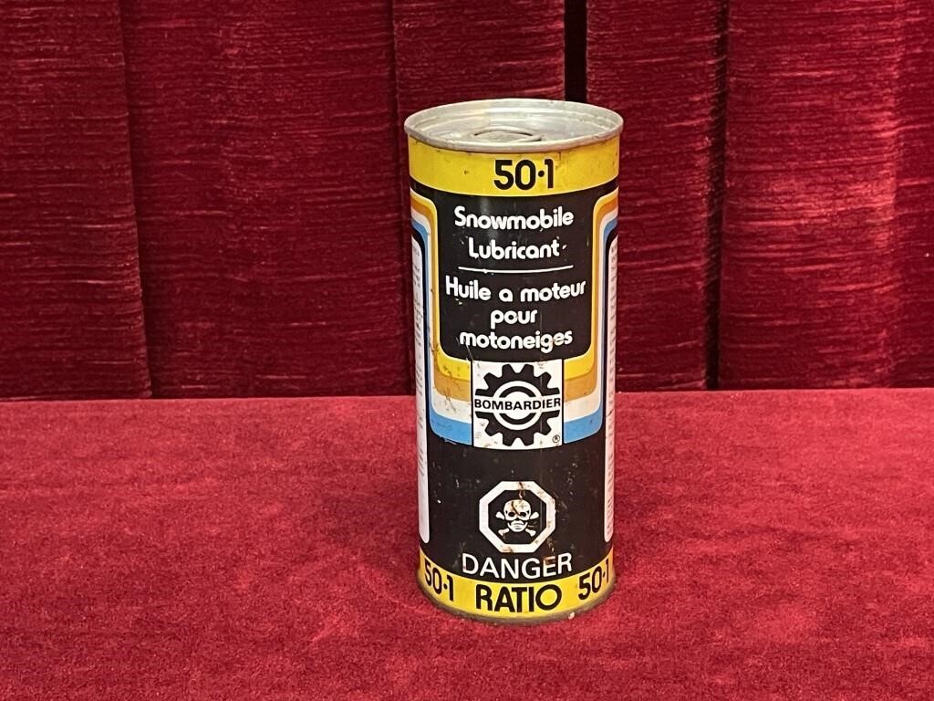 Bombardier 15.6oz Snowmobile Oil Can - Sealed