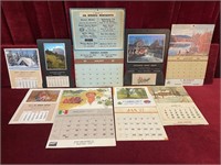 9 Vintage SW Ontario Calendars