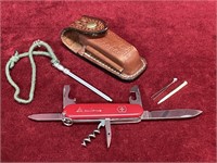 Victorinox Swiss Camping Knife w/ Sharpener