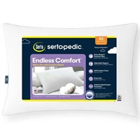 Standard/Queen  S/Q Sertapedic Endless Comfort Bed