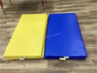 2 Blue & 3 Yellow Nap Time Mats