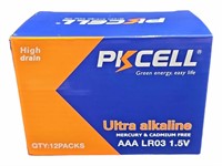 Box of Piscell AAA batterys's