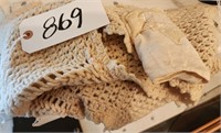 Vintage Crocheted Vest, 20's Bra