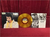 1978 Elvis Gold Vinyl Lp