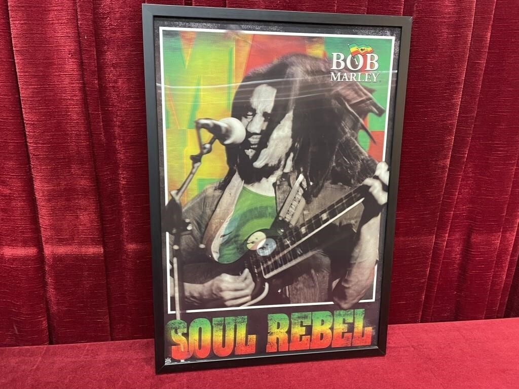 Bob Marley Holographic Image