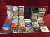 60 Various CDs w/ Holder