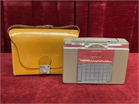 Westinghouse Portable Radio w/ Leather Case