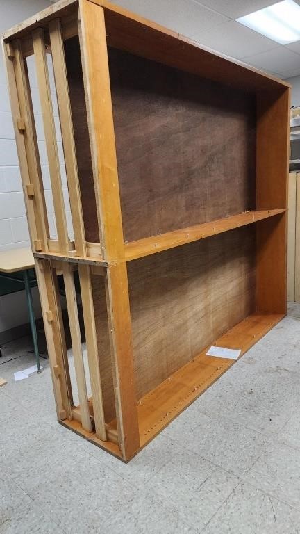 Large Wood Bookcase