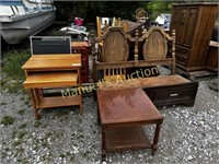 (2) PALLETS TABLE & CHAIRS  - STORAGE UNIT ITEMS