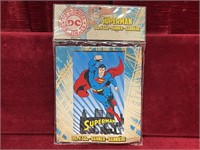 Vtg DC Superman Banner - Sealed - 30" x 50"