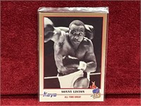 Sonny Liston 1991 Kayo All Time Great Card