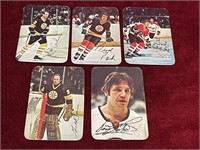 5 77-78 Glossy Cards