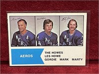 The Howes 74-75 OPC WHA Card - Crease