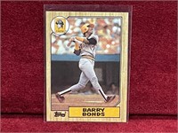 Barry Bonds 1987 Topps Rookie Card #320