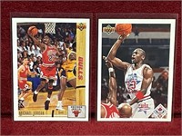 Michael Jordan 91-92 UD Cards