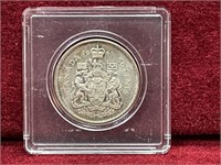 1966 Canada Silver 50¢ Coin