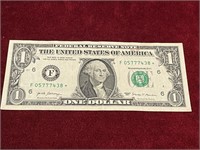 2017 USA Replacement Asterisk $1 Reserve Note