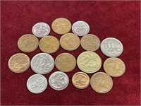 17 Australian Coins