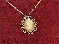 Vintage Krementz Necklace - Marked - Not Tested