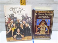 THE WORLD OF CRITICAL ROLE &  LE MORTE D' ARTHUR