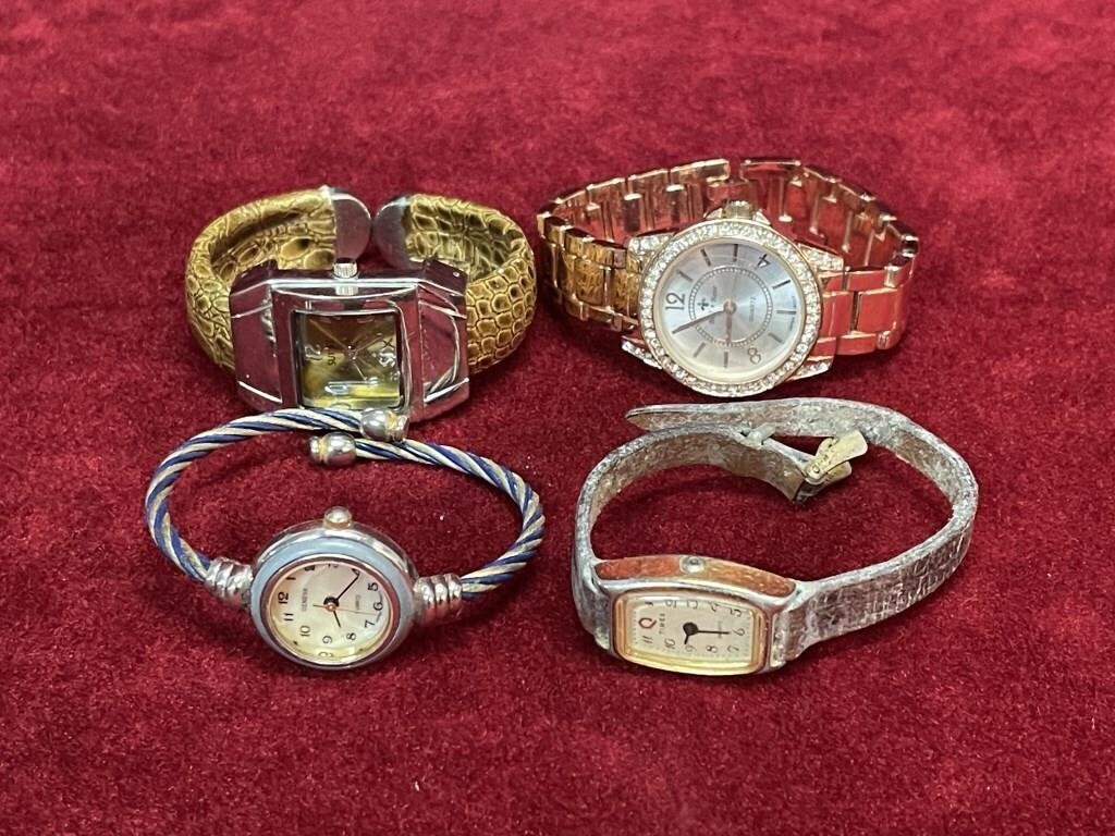 4 Ladies Watches - Not Tested
