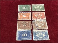 8 Canada Customs Revenue Stamps