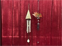 28" Sun / Moon & 31" Butterfly Wind Chimes