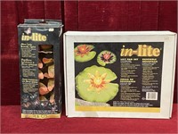 Low Voltage Butterfly & Lily Pad Lights - NOS