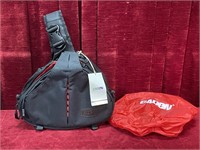 Caden Camera Shoulder Bag w/ Rain Cap