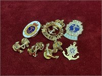 7 Royal Canadian Navy Pins