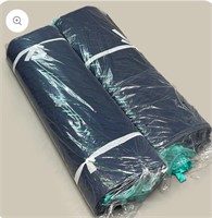 METROPAK Box of 25 Polybags Blue / Green Gift Bags