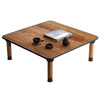 WIKLMOTH Japanese Wooden Folding Tea Coffee Tables