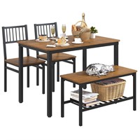 Teraves Dining Table Set for 4/Computer Desk,Kitch
