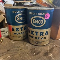Vintage Enco motor Oil