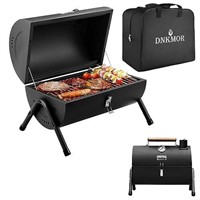 Portable Charcoal Grill, Tabletop Outdoor Barbecue