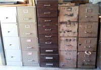 L - LOT OF 5 CABINETS W/ CONTENTS (G42)