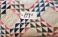 Handmade Quilt, Merle Warden Owned, 69 x 78