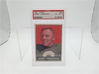 1961 Sonny Jurgenson Topps Football card GRADED