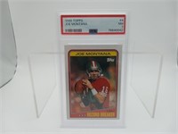 1988 Topps Joe Montana Graded Football card