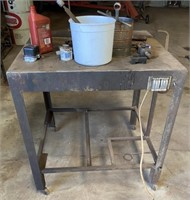 Workbench on Casters & Contents