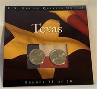 OF)  2004 Texas U.S. quarter set uncirculated
