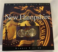 OF)  2000 New Hampshire U.S. quarter set.