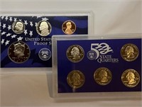 OF)  2003 U.S. mint proof set with COA