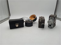 Bell & Howell Filmo-121 camera Spectra Light Meter