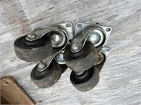 Metal Casters with wheels