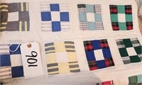 Handmade Quilt, 86 x 95