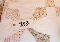 Handmade Quilt, 82 x 93