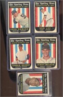 Lot Of 5 Topps Rookie Stars 1950’s