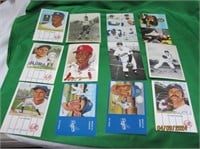 Vtg Lot Of 12 Rare Baseball Postcards Gehrig